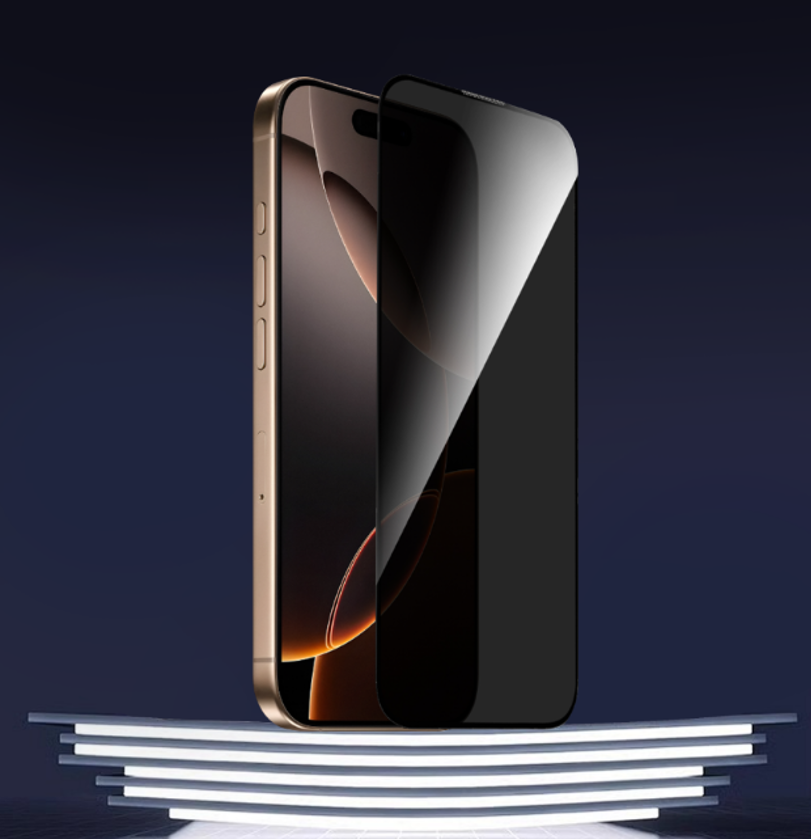 WiWU 新系列2.5D高透顺滑防窥钢化膜 GT-028 IP16Pro 6.3