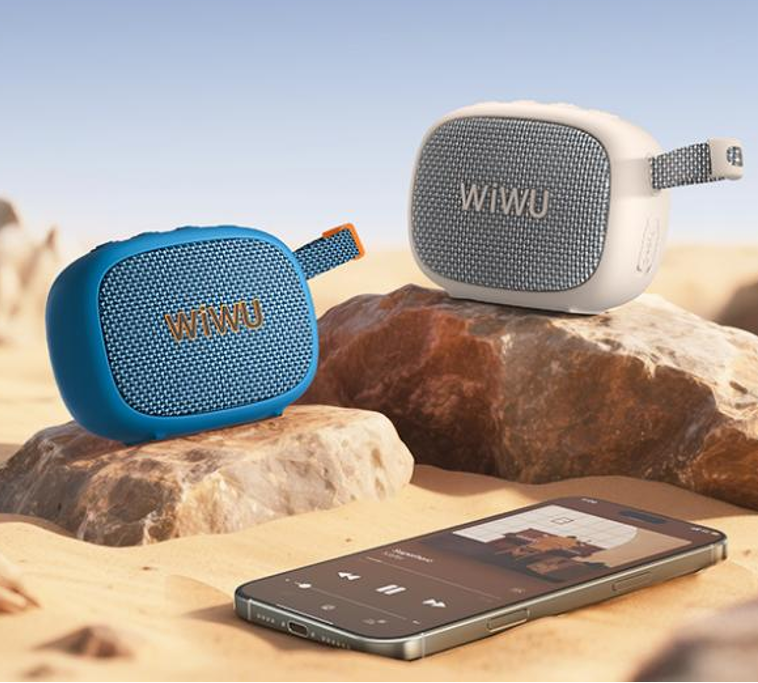 WiWU Go Fun便携式蓝牙音箱 H1白色