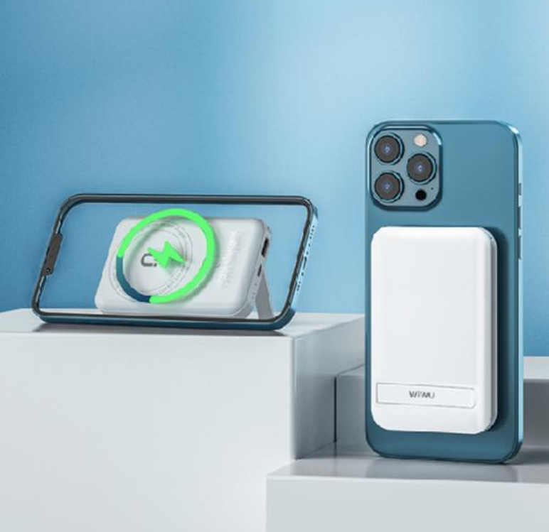 WiWU 磁吸充电宝 SC10000WHT紫