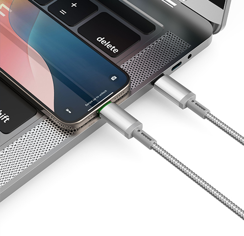 WiWU 码歌磁吸数据线 Wi-C084(C-C)100W/1m