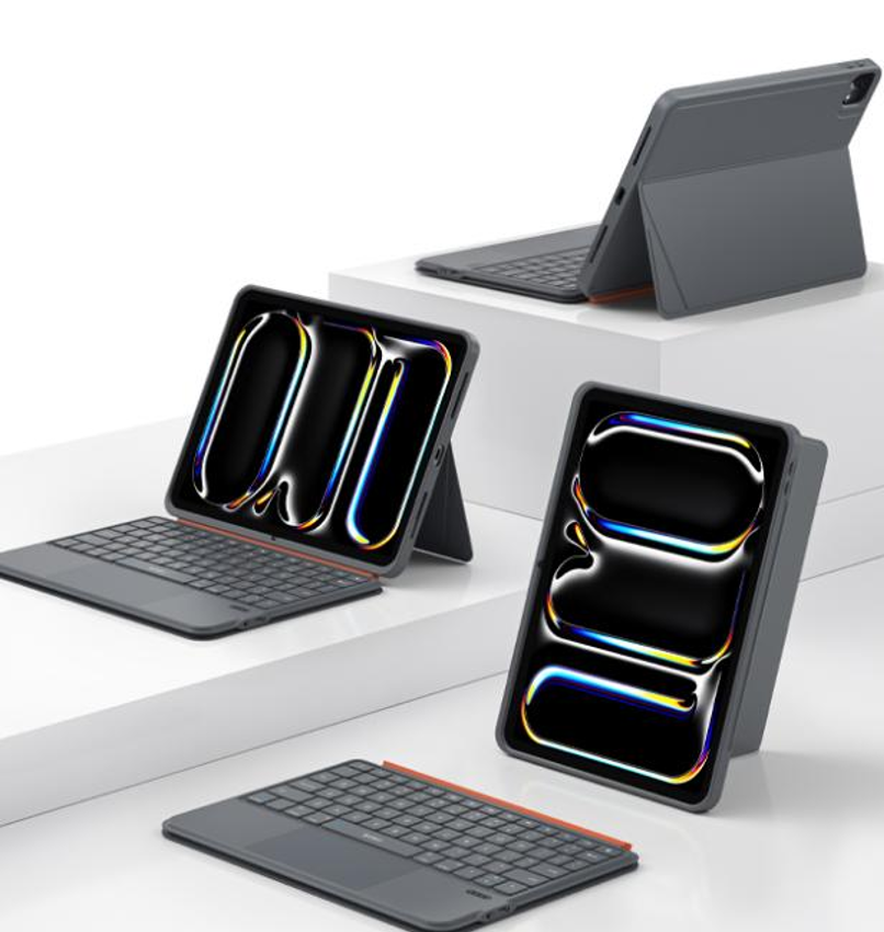 WiWU 康博磁吸分离键盘三合一 MK-005 12.9寸air(通用13 Air）、24款13寸pro