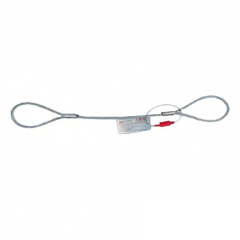 PPU/品尔优 双环压制麻芯钢丝绳索具 UXF06-300kg-1m