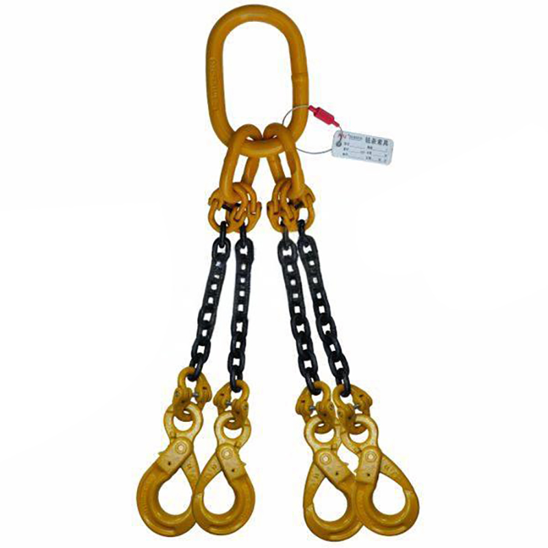 PPU/品尔优 四腿链条成套索具(眼型安全钩) UCR4-32-47.25t -10m