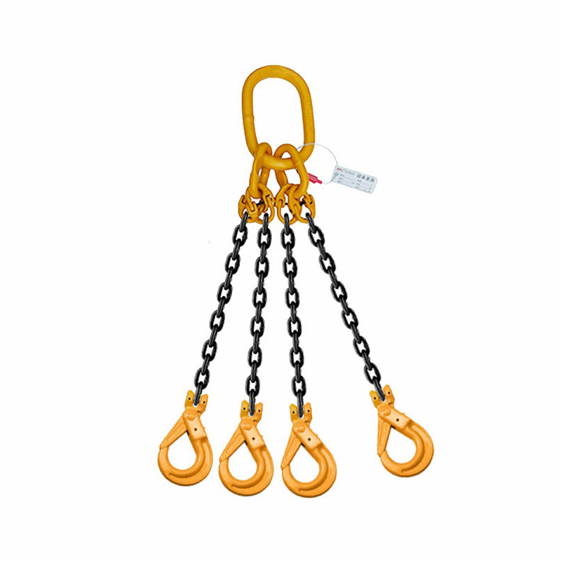 PPU/品尔优 四腿链条成套索具(羊角安全钩) UCR4-32-47.25t -9m