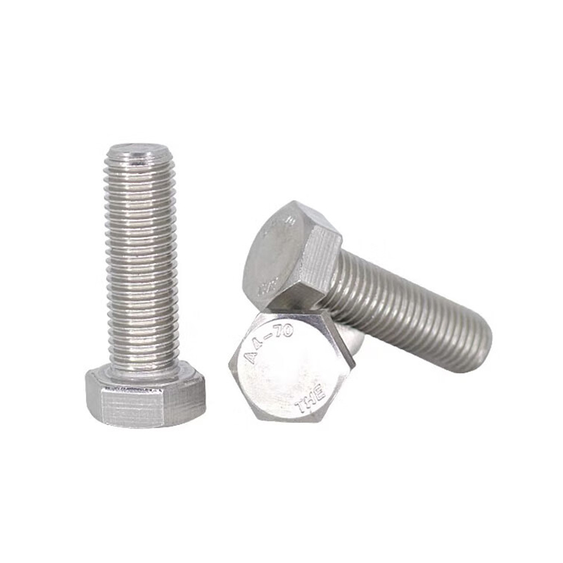 TONG/东明 不锈钢六角头螺栓 DIN933 A4-70 316 全牙 洗白 M4*18 千支