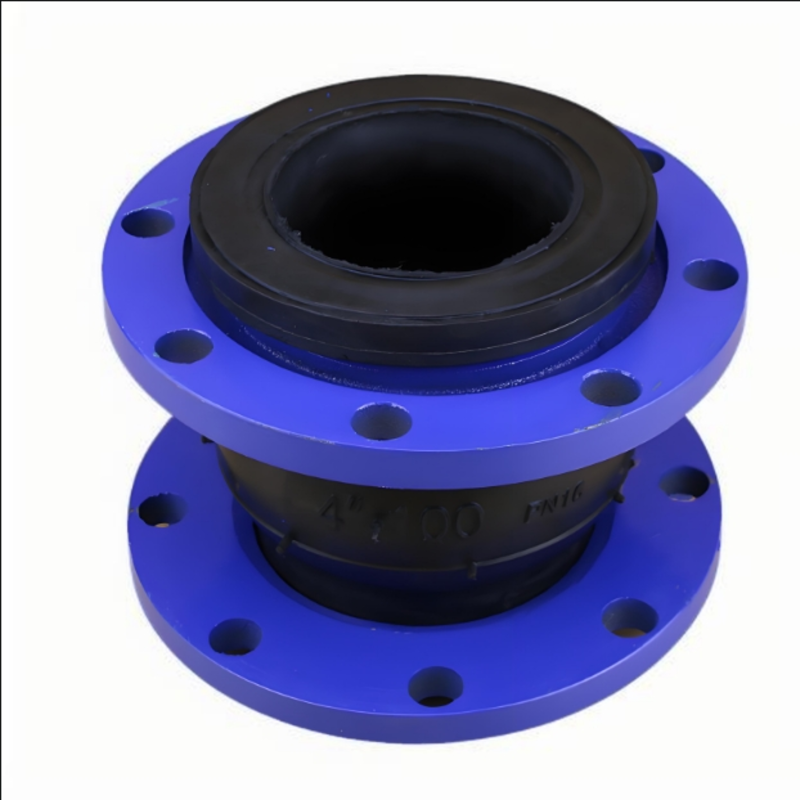 YUANDA/远大阀门 远大阀门JGD41-16-DN40铸钢法兰橡胶软接头（单位：台） JGD41-16-DN40