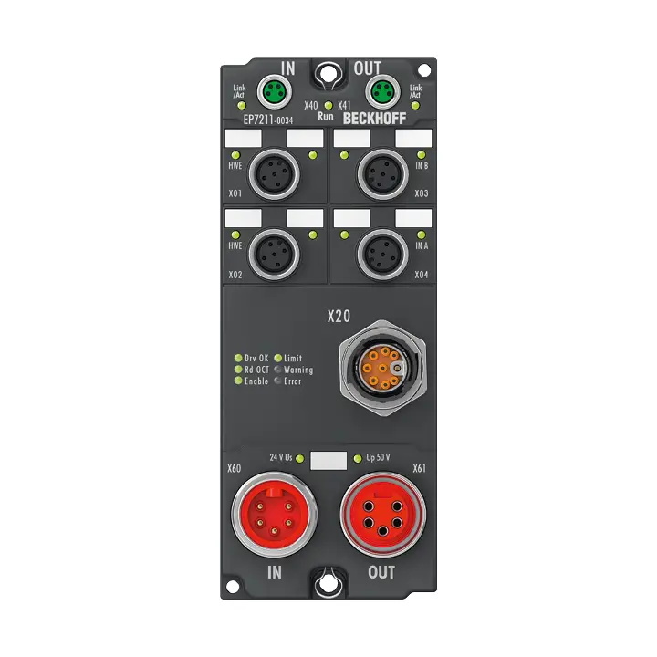 BECKHOFF/倍福 EtherCAT 端子盒 EP7211-0034