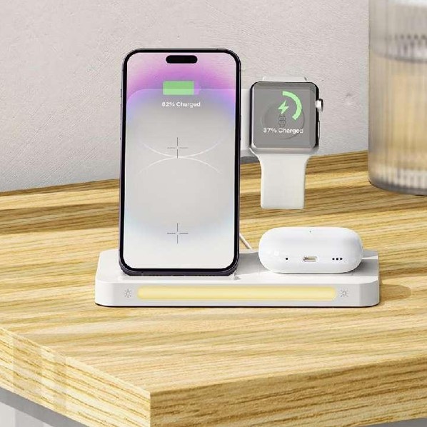 锐思/RECCI 四合一夜灯无线充RCW-31