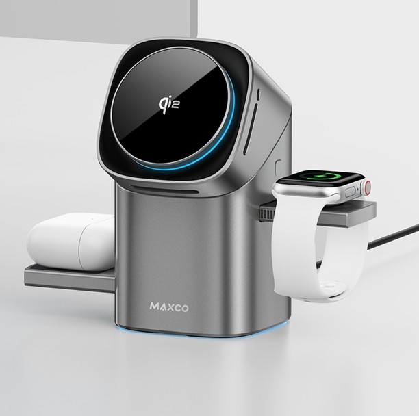 锐思/RECCI 几何二代Qi2全触控磁吸无线充MW15