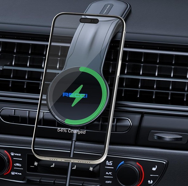 锐思/RECCI 磁吸无线充车载支架RHO-C41